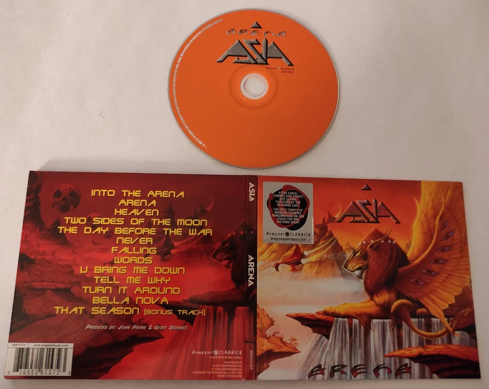 ASIA Arena (1996/2004) CD UK Digipak M-/NM+ - Bild 2 von 2