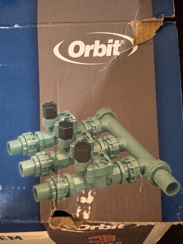 ORBIT 57253 3 VÁLVULAS COLECTOR EN LÍNEA RESISTENTE MONTAJE PREMONTADO falta 1 - Imagen 4 de 5