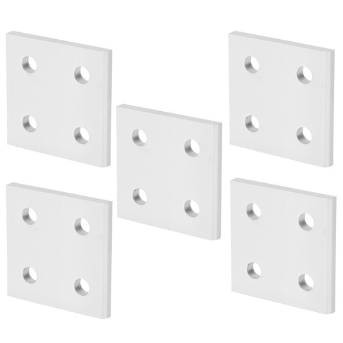 5Pcs 4‑Hole Vertical Connecting Plate For Aluminium Extrusion Profile - Afbeelding 10 van 12