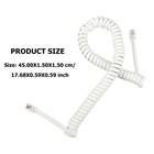 10 Pcs Telefon-Verlängerungskabel Telefonverlängerungskabel Telefonkabel