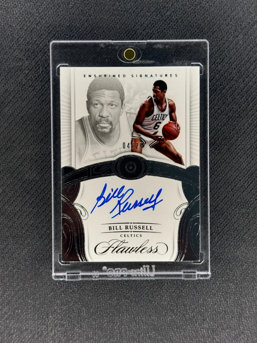 Bill Russell Basketball Serial Numbered Sports Trading Cards