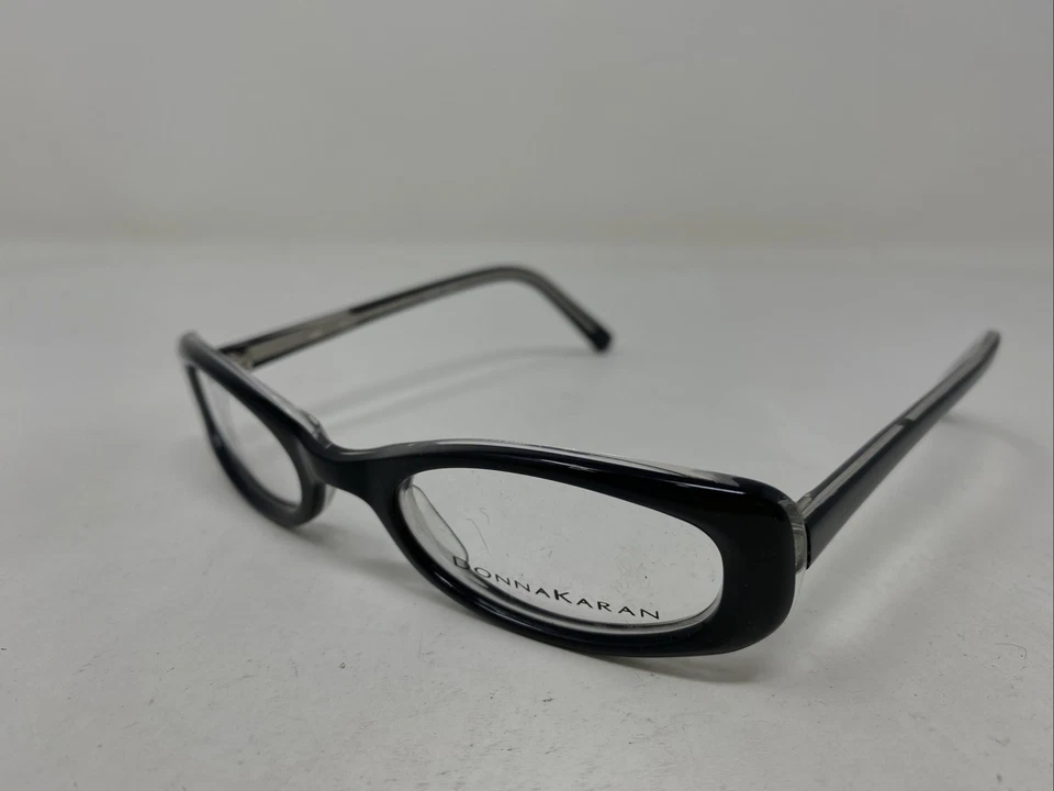 Marco de gafas Donna Karan Japón 8808 006 46-20-135 de borde completo de cristal negro X19 Foto 2 de 4