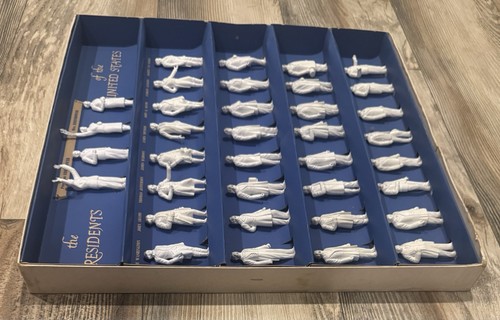 1950s LOUIS MARX Presidents Of The UNITED STATES 36 Miniature Figures Set - EUC! - Picture 10 of 17