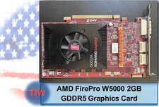 AMD FirePro W5000 2GB GDDR5 PCIe x16 2xDisplayPort 1xDVI Graphics Video Card #04