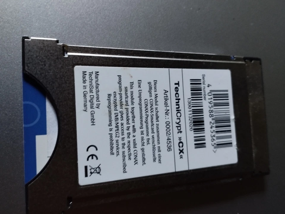 Technisat TechniCrypt BCX Conax CI Modul - Bild 2 von 4