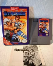 Strider (Nintendo NES) 1989 CIB Complete Excellent Condition