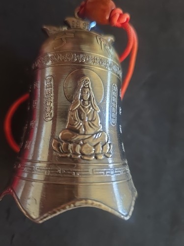 Vintage JAPANESE BUDDHIST TEMPLE BELL - Picture 9 of 9