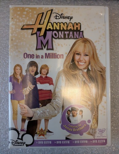 Hannah Montana One in a Million (DVD 2008) Disney Channel Teen Movie Miley Cyrus