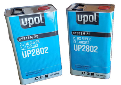 U-POL UP2802 High Gloss Clear 2:1 HS Super Clearcoat