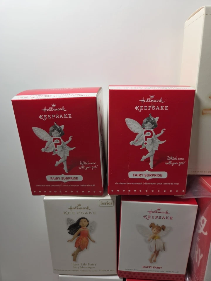 Hallmark Keepsake Ornaments - Fairy Messengers Lot of 21 Fairy Ornaments  - Image 2 of 4