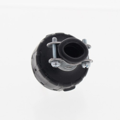 Leviton 48646 schwarz 15A gerade Klinge nicht polarisiert Stecker Kabel Klemme Großpackung 1-15P - Bild 4 von 4