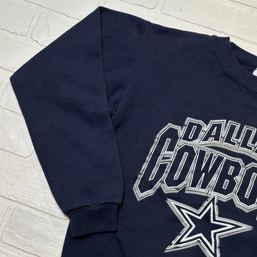 Vintage Dallas Cowboys Sweatshirt YOUTH Size XL Logo 7 Made In The USA - Picture 10 of 17