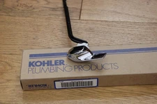 Kohler 9404-L Chrome Toilet Trip Lever for 4519 Tank - Left Hand