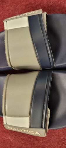 Lot Of Slide On Shoes Adidas And Nautica Men's Size 7 - Picture 4 of 16
