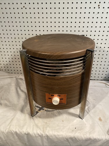 Vintage Hassock Circulair Floor Fan 3 Speed Retro MCM Art Deco - Picture 1 of 9