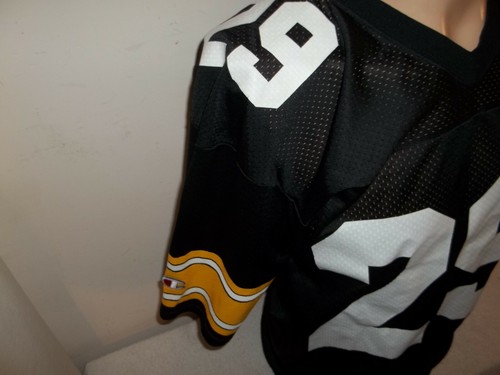 Vtg CHAMPION USA NFL PITTSBURGH STEELERS #29 FOOTBALL JERSEY Size 40 Fits M - Picture 4 of 7