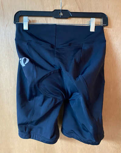 Pantalones Cortos de Ciclismo Pearl Izumi Elite Symphony Para Mujer Negros Acolchados - Talla L - Imagen 2 de 3