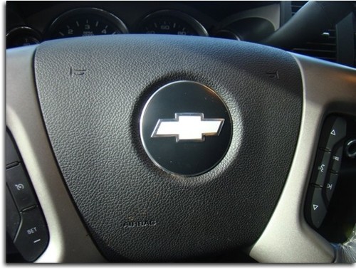 Steering Wheel Bowtie Overlay Decal -  Chevrolet Impala - Picture 10 of 16