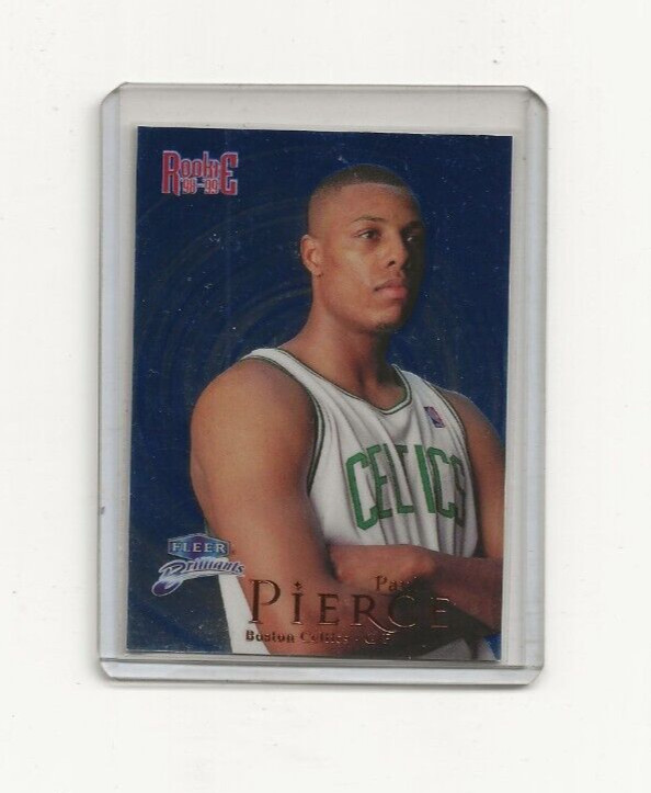 1998-99 Fleer Brilliants BLUE #110 Paul Pierce RC Rookie CELTICS HOF