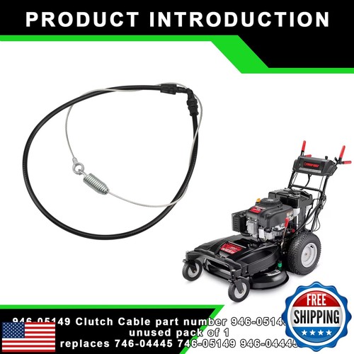 YRZHKS 946-05149 Wheel Clutch Cable for Cub Cadet Mowers CC760ES, Cc 800 and - Picture 2 of 5