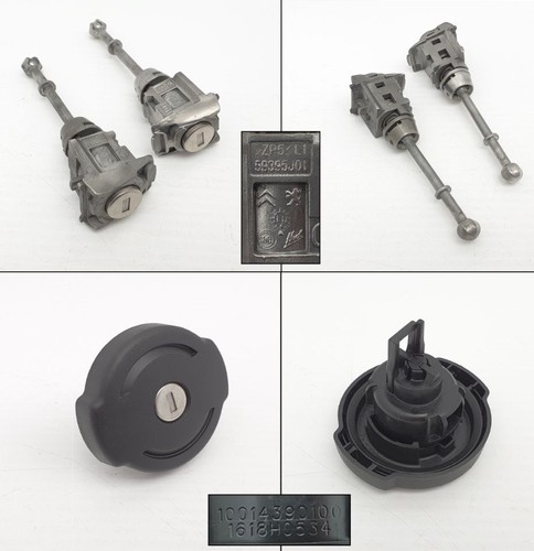 Peugeot 3008 Mk1 Ph1 2008-2016 1.6HDi ECU Kit with Lock Set & 2 Keys SID807 - Picture 10 of 12