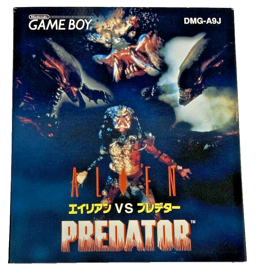 Alien Vs Predator Nintendo Gameboy GB Japanese Ver Alien Vs Predator Nintendo Gameboy GB Japanese Ver