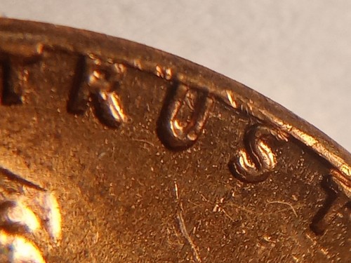 1968 S S/S DDO FS-101/ RPM ERROR LINCOLN CENT GEM (RED) - Picture 9 of 11