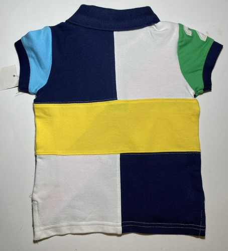 Polo Ralph Lauren Toddlers Girls Patchwork Golf Polo Shirt Size 2T NWT - Picture 3 of 3