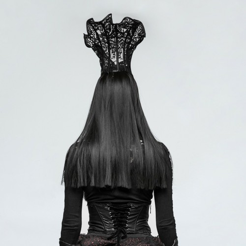 Punk Rave Gargoyle Medici Collar Choker - Kraag Kroon - Gothic Victoriaans S-219 - Foto 12 di 12