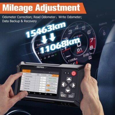 Odometer mileage correction discount