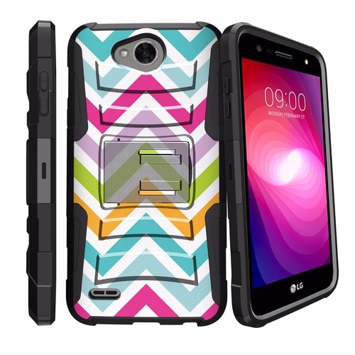Für LG Fiesta L63BL L64VL X Power 2 K10 Power X Ladecase + Holster Clip Cover - Bild 41 von 57