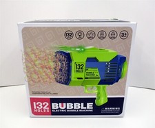Bubble Gun Portable 132 Holes Bubble Machine Gun- PINK