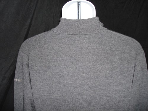 Peter Millar 100% Merinowolle 1/4 Zip Pullover Sweater Herren Gr. L - Bild 8 von 9