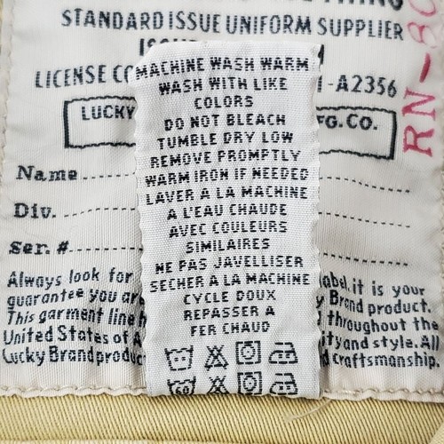 Lucky Brand Utility Military Jacket with Pockets. Size M - Picture 9 of 9