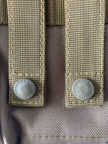 Messenger Bag Backpack D5 Column With Bottle Holder Military Style Olive Green - Picture 9 of 10