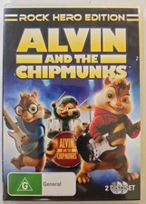 NEW: ALVIN AND THE CHIPMUNKS ROCK HERO EDITION 2 DVDs 🇦🇺 FREE AU POSTAGE 🇦🇺