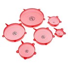 Kitchen HQ 6-piece Silicone Cover Set Open Box