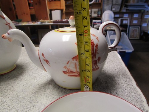 Antique coffee tea set cups teapot Nymphenburg Alfred Hagel RARE - Picture 15 of 17