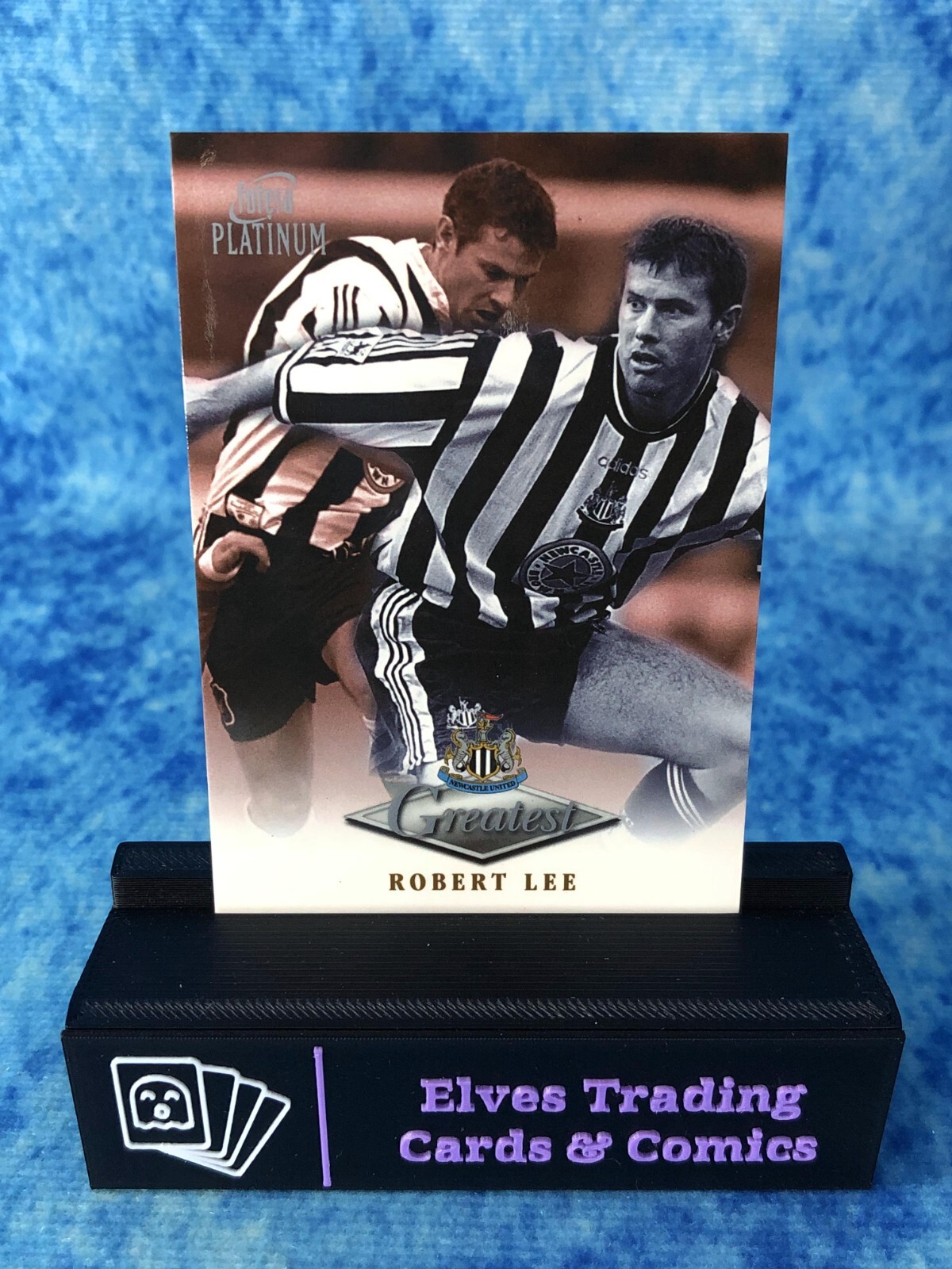 Futera Platinum Greatest Arsenal Man. Utd Newcastle SINGLE Football Trading Card - Picture 47 of 60