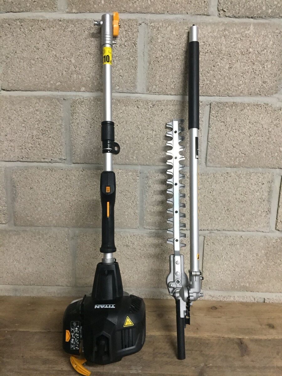 Titan Long reach Hedge trimmer Full Length 220cm eBay