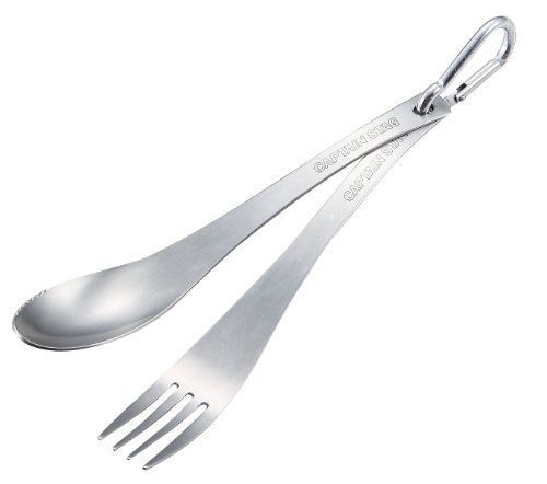 CAPTAIN STAG M-5518 Line Stainless Steel Cutlery Set Outdoor Made in Japan NEW CAPTAIN STAG M-5518 Line Stainless Steel Cutlery Set Outdoor Made in Japan NEW