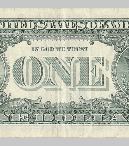Billete de un dólar número de serie de lujo casi repetidor F15542554A escalera escalonada - Imagen 10 de 11