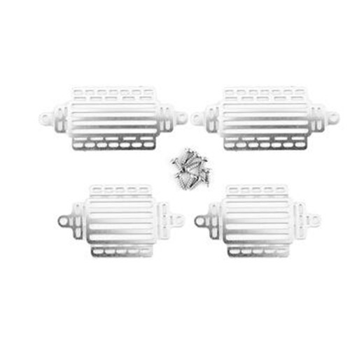 Pantalla de metal delantera trasera de simulación para coches de radiocontrol WPL D12 1:10 - Imagen 8 de 10