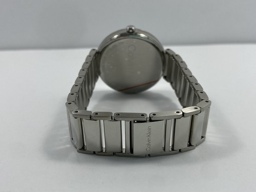 Calvin Klein Minimalistic Crystal Quartz Stainless Steel Ladies Watch 25200137 - Picture 12 of 13