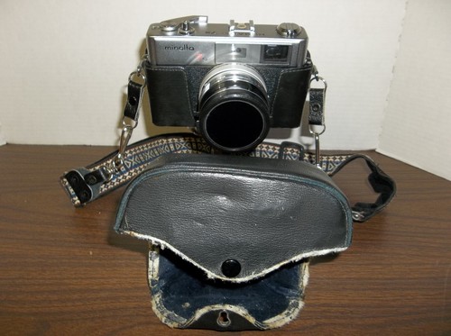 Minolta Hi-Matic 7s Rangefinder 35mm Film Camera W/Rokkor 45mm f1.8 - Picture 12 of 14