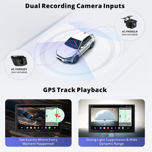 ATOTO X10 Doppel Din Android 13 Autoradio GPS DAB+ WiFi CarPlay Bluetooth 8+128G - Bild 11 von 11