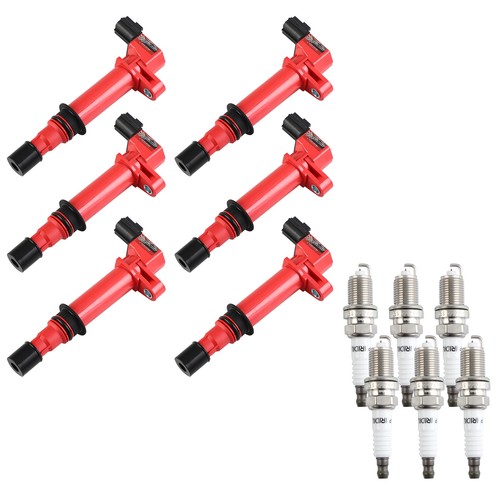 Ignition Coil & Iridium Spark Plug For Dodge Ram 1500 Jeep Mitsubishi 4.7L UF270 - Picture 4 of 14