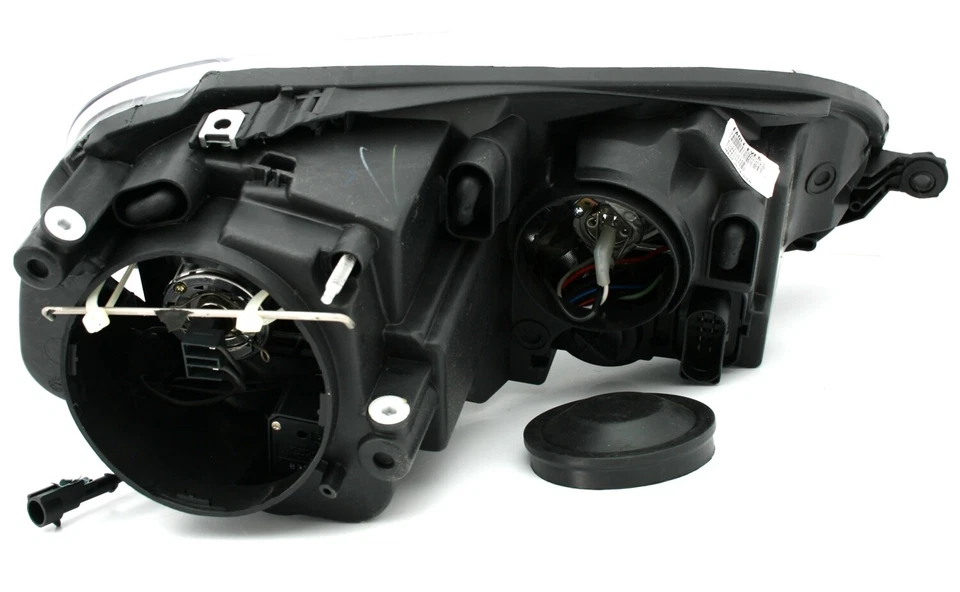 Scheinwerfer Set für VW Golf 5 + Jetta 3 in Schwarz mit LED Tagfahrlicht TFL DRL - Bild 4 von 4