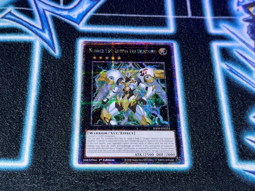 Nummer S39: Utopia the Lightning - RA04 - Quarter Century Secret Rare (QCSR)