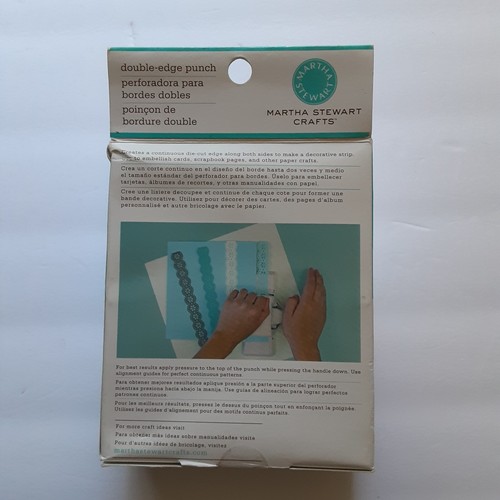 NEW  Martha Stewart    DOILY LACE TRIM   Double Edge Punch - Picture 4 of 4